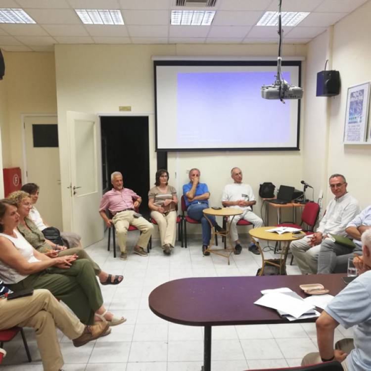 Ο Βασίλης Αϊβαλής στην ΟΙ.ΚΙ.ΠΑ. για το περιβάλλον λίγο πριν την έναρξη της διαβούλευσης με τους πολίτες